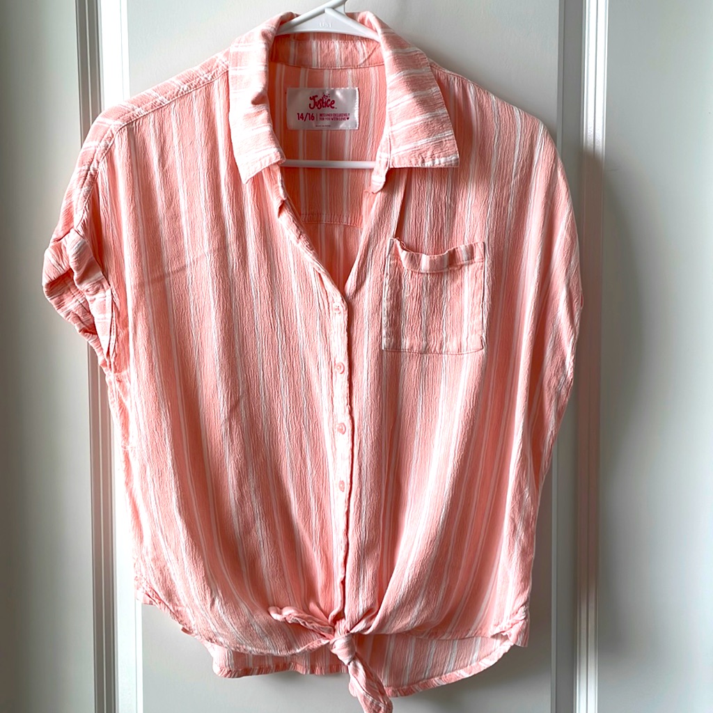 Lightweight Button Down Top